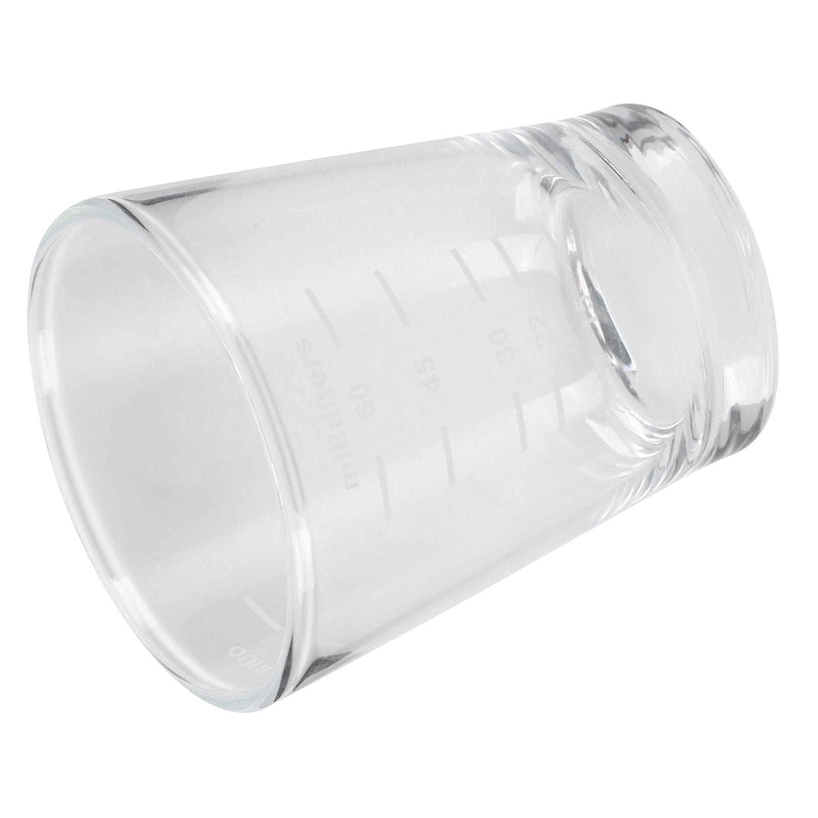80ml Coffee Cup with Scales Milk Measuring Glass for Home Office Coffee Shop Transparent