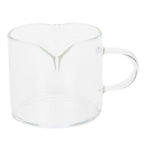 Heat Resistant Glass Measuring Cup Small Milk Coffee Double Mouthed Ounce Cup Kitchen Supplies