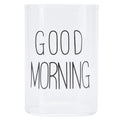 Transparent Milk Cup Innovative Coffee Mug Tea Drink Glass Drinkware for Home ShopBlack Label 240ml