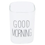 Transparent Milk Cup Innovative Coffee Mug Tea Drink Glass Drinkware for Home ShopBlack Label 240ml