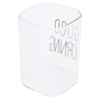 Transparent Milk Cup Innovative Coffee Mug Tea Drink Glass Drinkware for Home ShopBlack Label 240ml