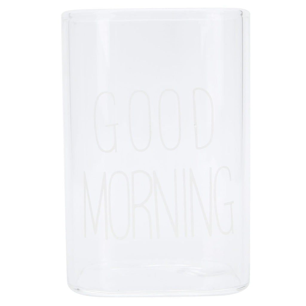 Transparent Milk Cup Innovative Coffee Mug Tea Drink Glass Drinkware for Home ShopWhite Label 240ml