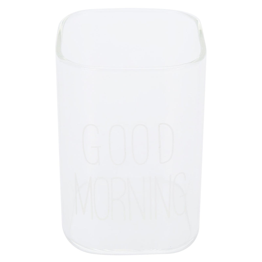 Transparent Milk Cup Innovative Coffee Mug Tea Drink Glass Drinkware for Home ShopWhite Label 240ml