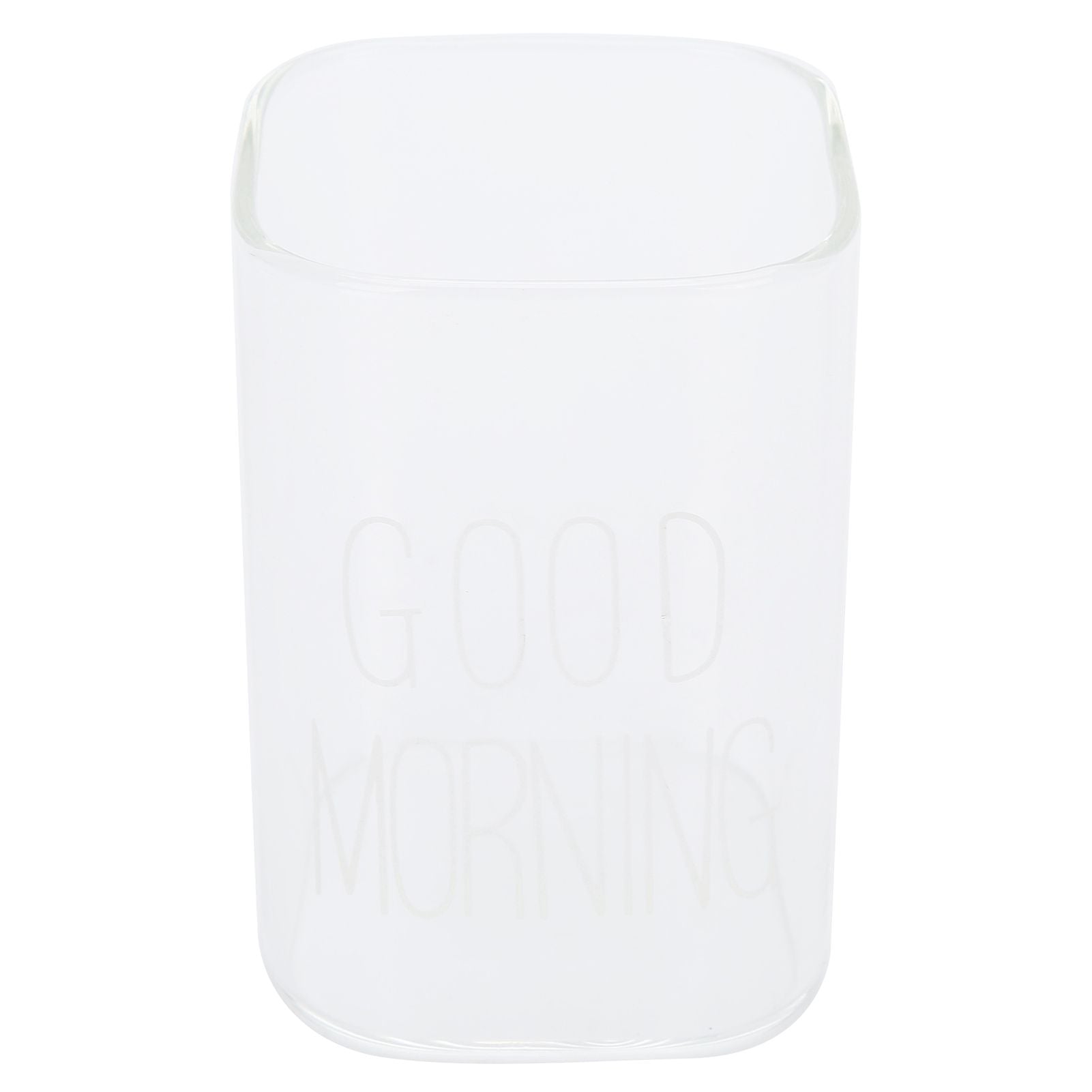 Transparent Milk Cup Innovative Coffee Mug Tea Drink Glass Drinkware for Home ShopWhite Label 240ml