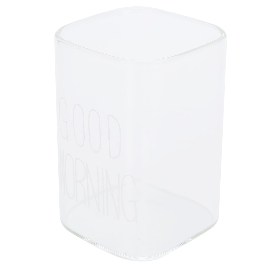 Transparent Milk Cup Innovative Coffee Mug Tea Drink Glass Drinkware for Home ShopWhite Label 240ml