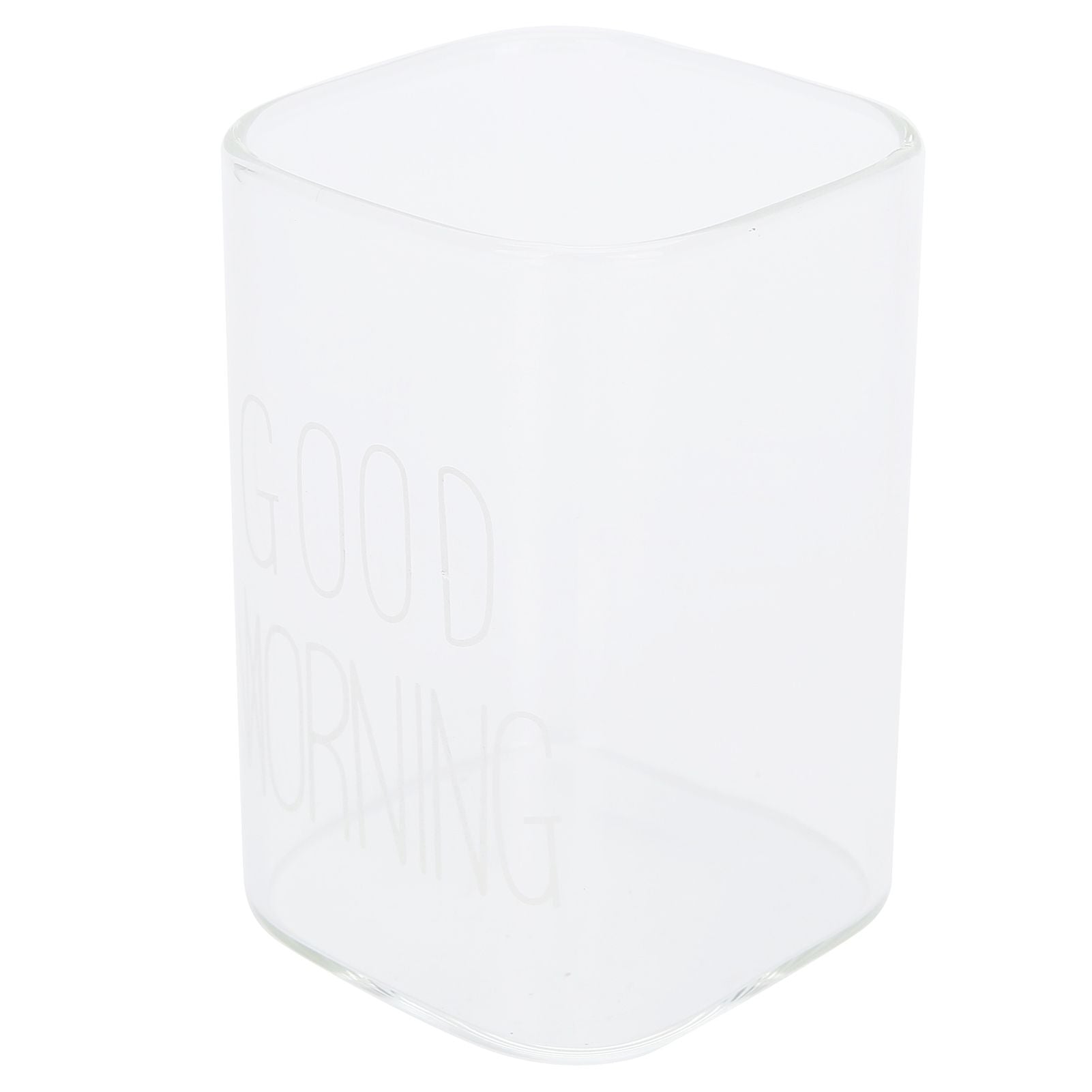 Transparent Milk Cup Innovative Coffee Mug Tea Drink Glass Drinkware for Home ShopWhite Label 240ml