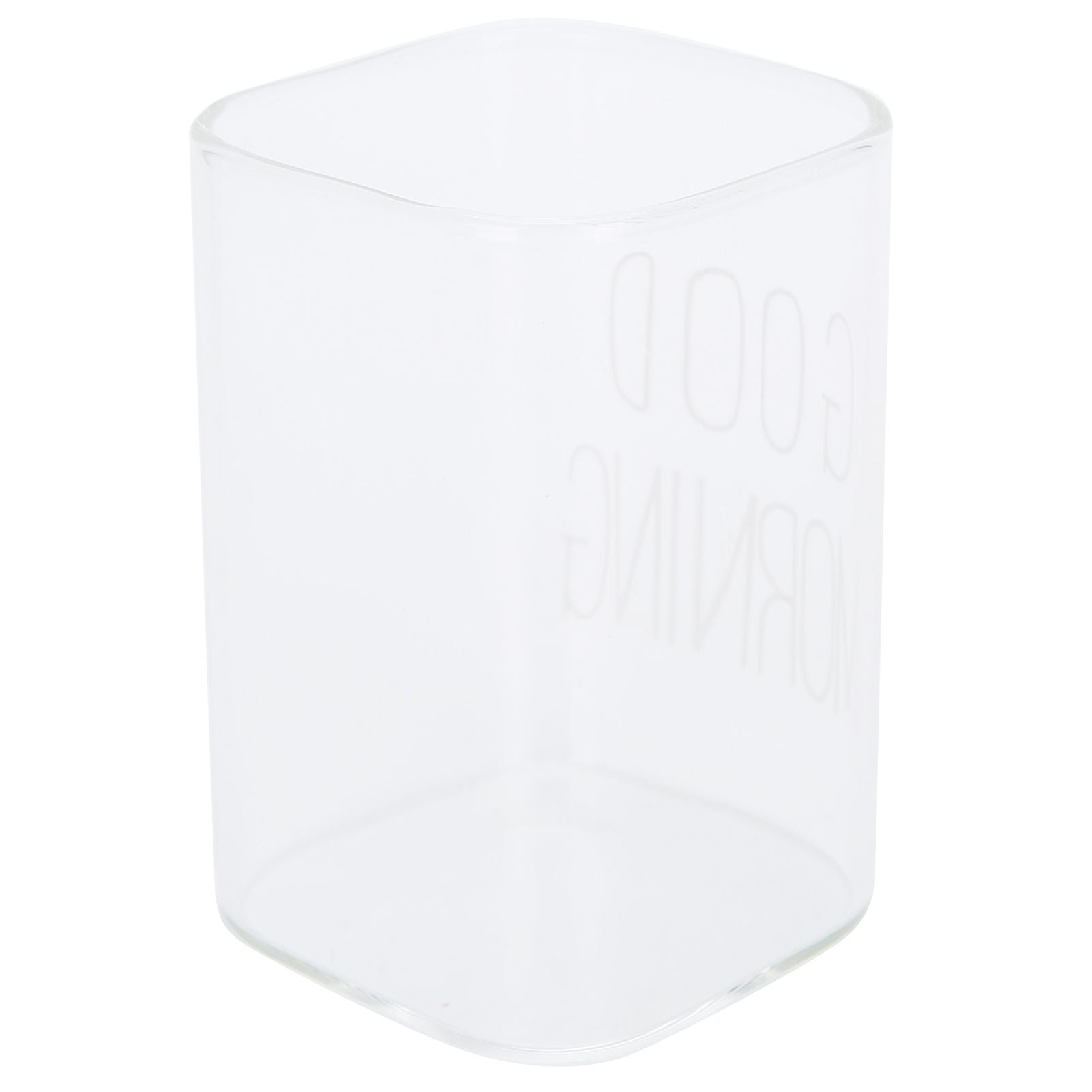 Transparent Milk Cup Innovative Coffee Mug Tea Drink Glass Drinkware for Home ShopWhite Label 240ml