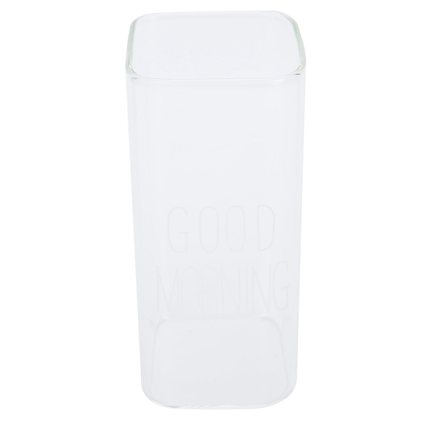 Transparent Milk Cup Innovative Coffee Mug Tea Drink Glass Drinkware for Home ShopWhite Label 400ml