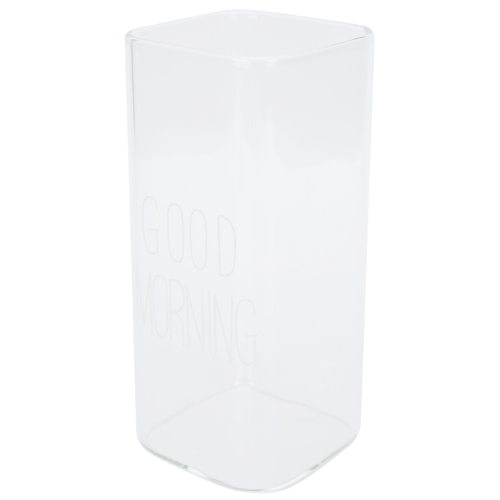 Transparent Milk Cup Innovative Coffee Mug Tea Drink Glass Drinkware for Home ShopWhite Label 400ml