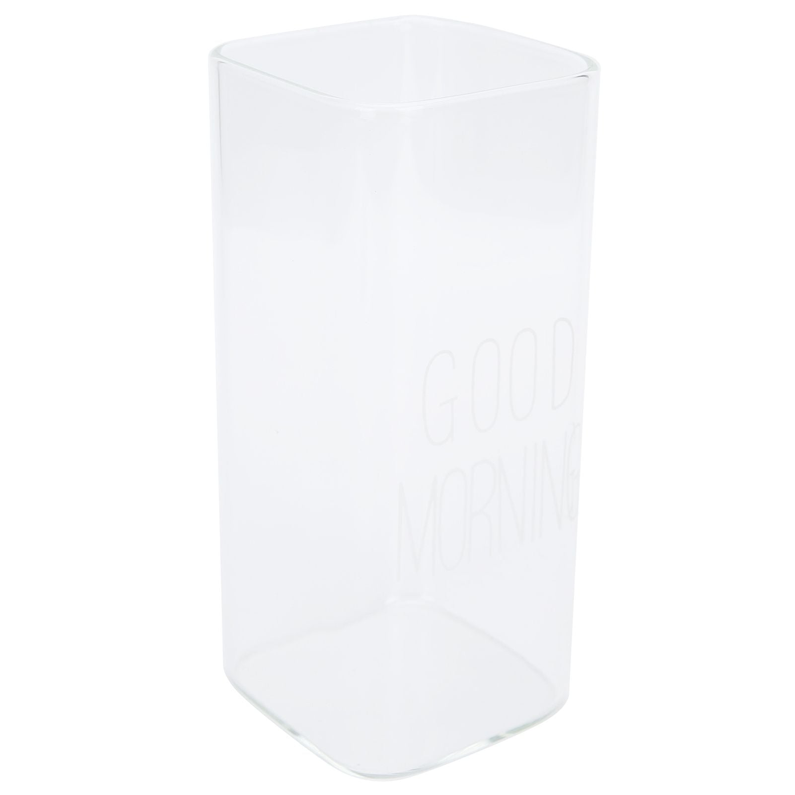 Transparent Milk Cup Innovative Coffee Mug Tea Drink Glass Drinkware for Home ShopWhite Label 400ml