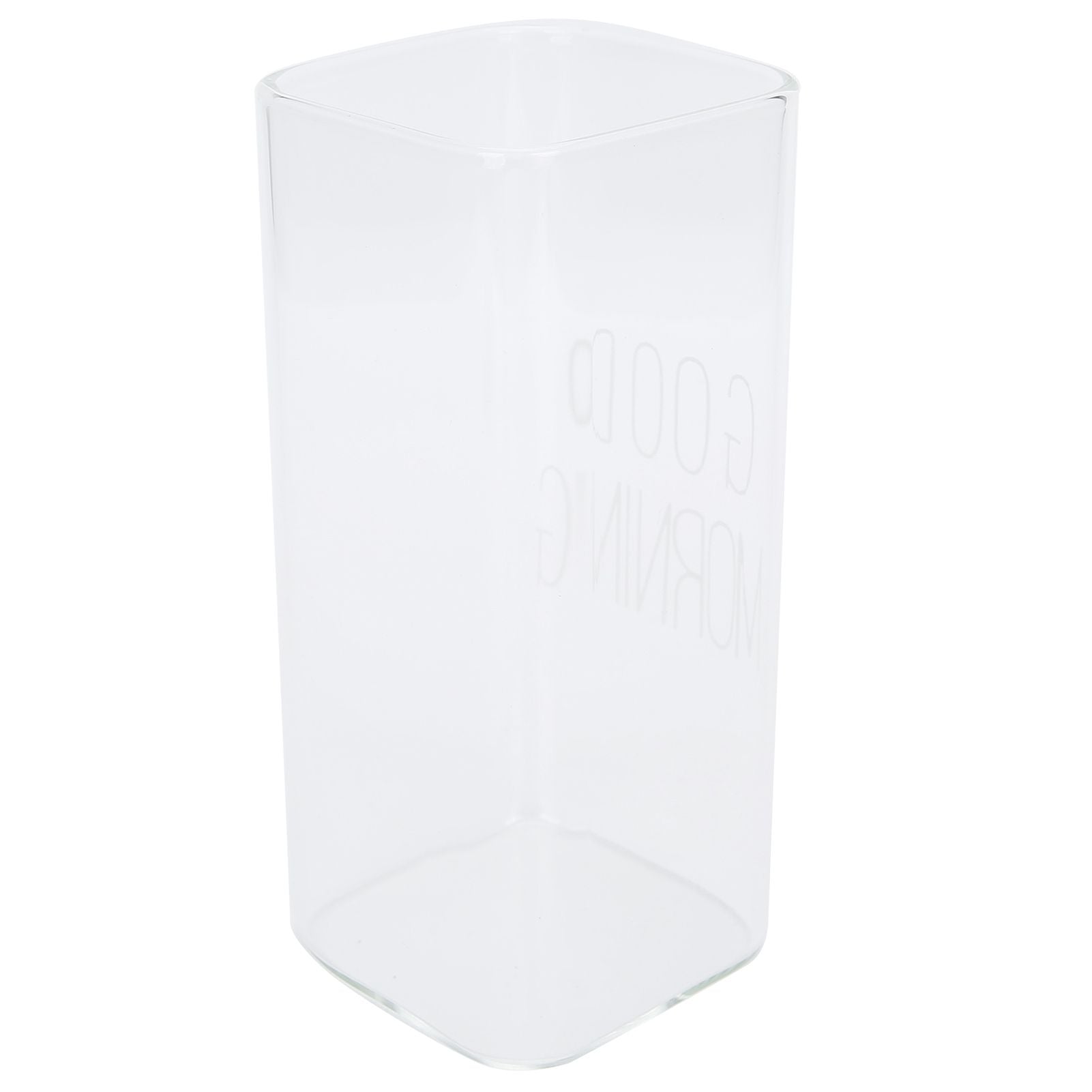 Transparent Milk Cup Innovative Coffee Mug Tea Drink Glass Drinkware for Home ShopWhite Label 400ml