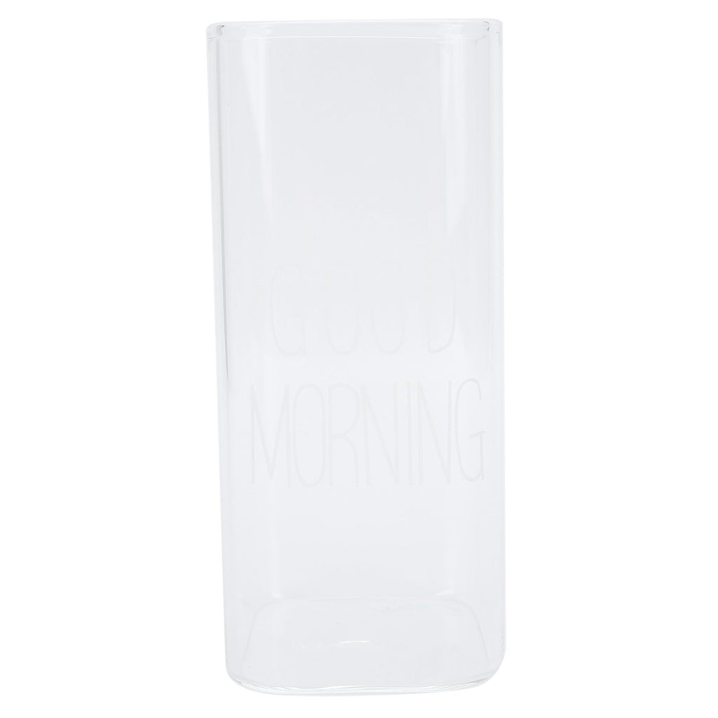 Transparent Milk Cup Innovative Coffee Mug Tea Drink Glass Drinkware for Home ShopWhite Label 400ml