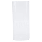 Transparent Milk Cup Innovative Coffee Mug Tea Drink Glass Drinkware for Home ShopWhite Label 400ml
