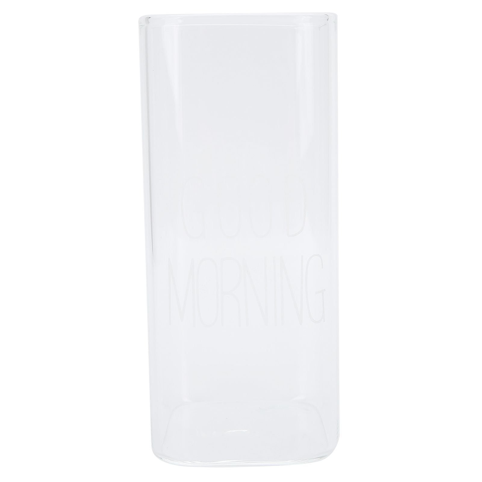 Transparent Milk Cup Innovative Coffee Mug Tea Drink Glass Drinkware for Home ShopWhite Label 400ml