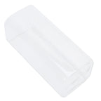 Transparent Milk Cup Innovative Coffee Mug Tea Drink Glass Drinkware for Home ShopWhite Label 400ml
