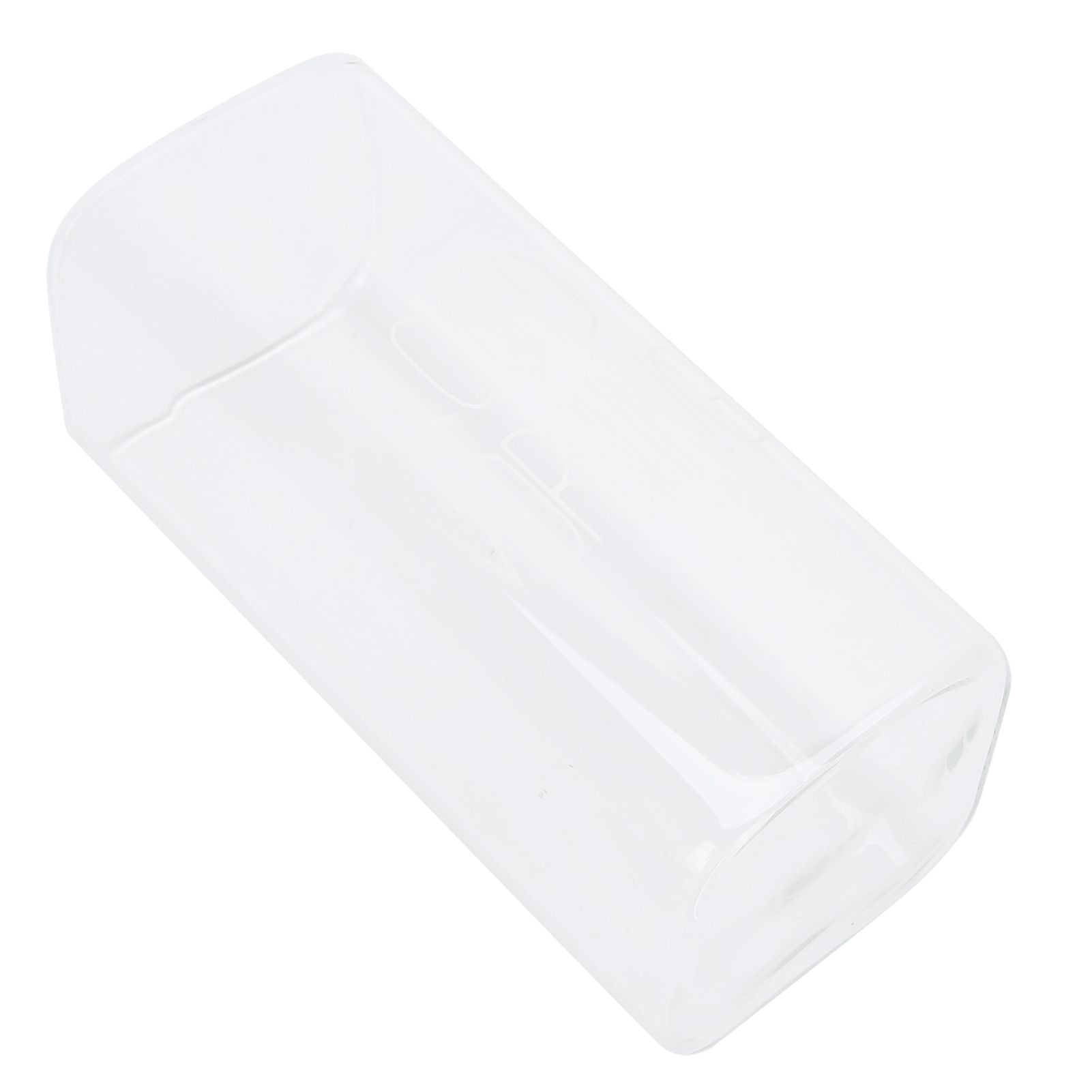 Transparent Milk Cup Innovative Coffee Mug Tea Drink Glass Drinkware for Home ShopWhite Label 400ml