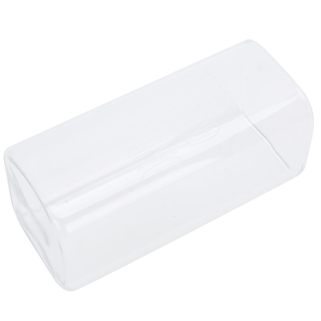 Transparent Milk Cup Innovative Coffee Mug Tea Drink Glass Drinkware for Home ShopWhite Label 400ml