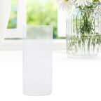 Transparent Milk Cup Innovative Coffee Mug Tea Drink Glass Drinkware for Home ShopWhite Label 400ml