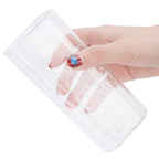 Transparent Milk Cup Innovative Coffee Mug Tea Drink Glass Drinkware for Home ShopWhite Label 400ml