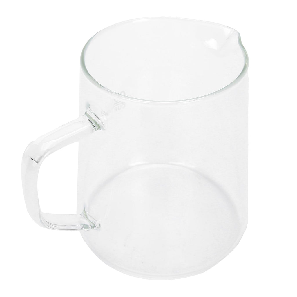 Coffee Pot with Lid HeatResistant Glass Heat Insulation Handle Kettle for Tea Milk Juice(500ml )