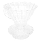 Glass Pour Over Coffee Dripper Cone Filter Cup Coffee Machine Accessories Home Office Use