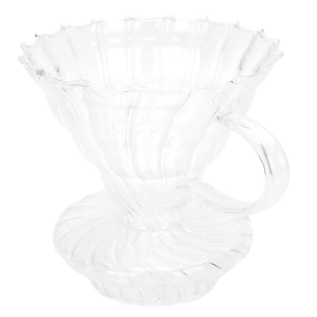 Glass Pour Over Coffee Dripper Cone Filter Cup Coffee Machine Accessories Home Office Use