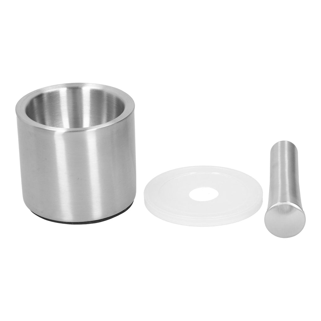 Mortar Pestle Set Stainless Steel Manual Garlic Mill Grinder Crusher Kitchen Tool Gadget