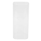400ml Water Cup Square Heat-Resistant Glass Mug Beverage Milk Breakfast Cup DrinkwareCrown Pattern