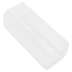 400ml Water Cup Square Heat-Resistant Glass Mug Beverage Milk Breakfast Cup DrinkwareCrown Pattern