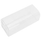 400ml Water Cup Square Heat-Resistant Glass Mug Beverage Milk Breakfast Cup DrinkwareCrown Pattern