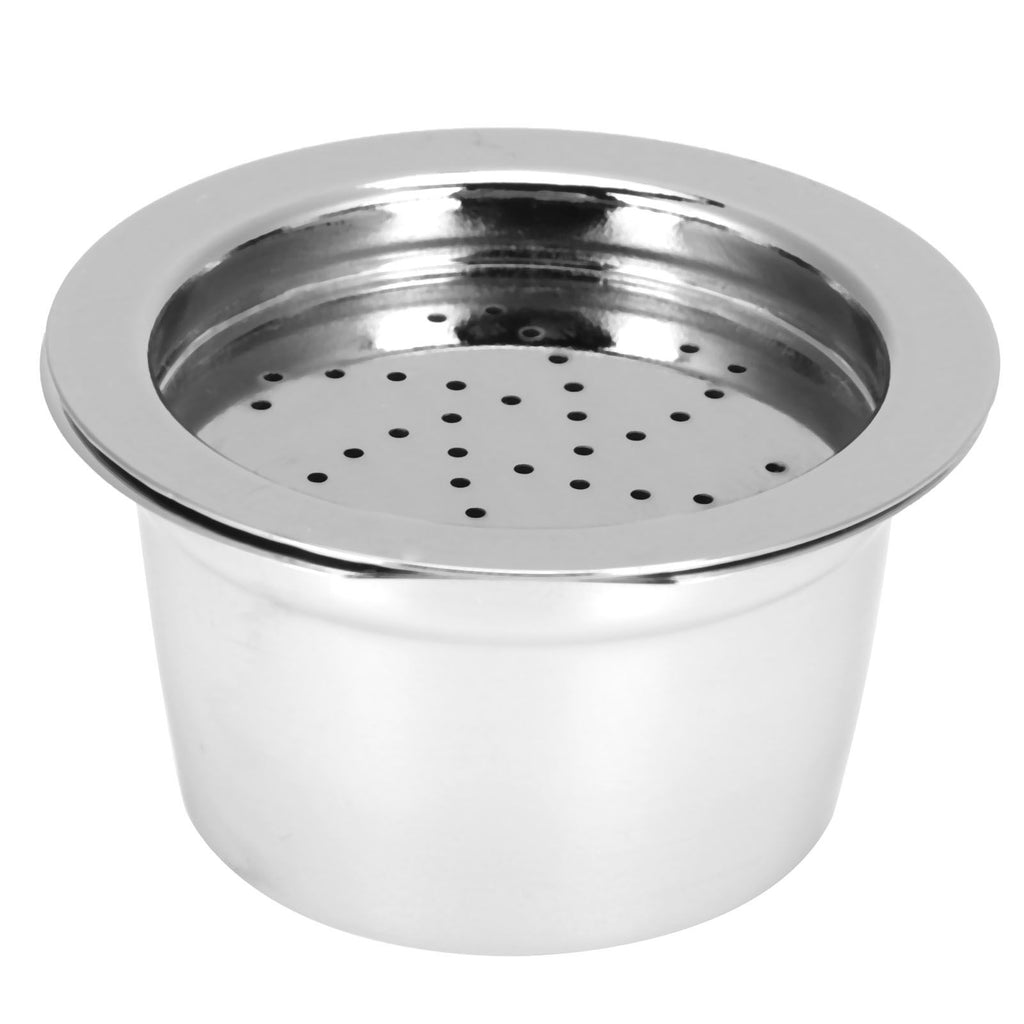 Coffee Capsule Reusable Refillable Coffee Filter Cup with Spoon Brush Fit for Kfee