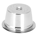 Coffee Capsule Reusable Refillable Coffee Filter Cup with Spoon Brush Fit for Kfee