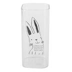 400ml Printed Pattern Milk Glass Mugs Tea Coffee Breakfast Milk Glass Cup DrinkwareRabbit