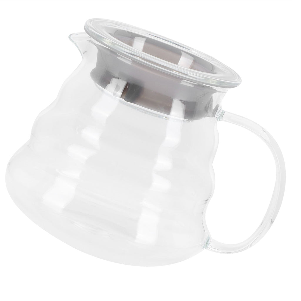 Glass Coffee Server Professional Glass Coffee Carafe Coffee Pot for Bar Kitchen Counter500ml