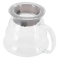Glass Coffee Server Professional Glass Coffee Carafe Coffee Pot for Bar Kitchen Counter700ml