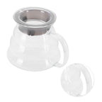 Glass Coffee Server Professional Glass Coffee Carafe Coffee Pot for Bar Kitchen Counter700ml