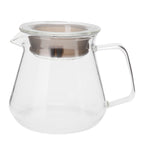 Glass Pour Over Coffee Maker Coffee Pot Kettle for Home Office Cafe Shop Supplies500ml