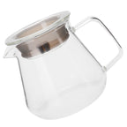 Glass Pour Over Coffee Maker Coffee Pot Kettle for Home Office Cafe Shop Supplies500ml