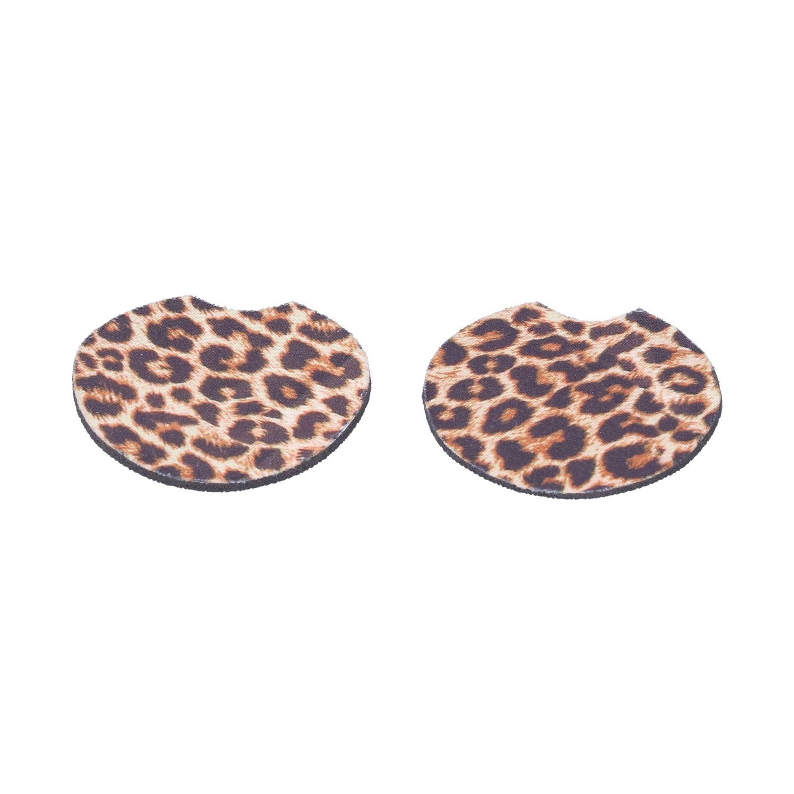 2Pcs Teacup Mat Waterproof Non Slip Car Coaster Neoprene Printed Cup Pad Protector