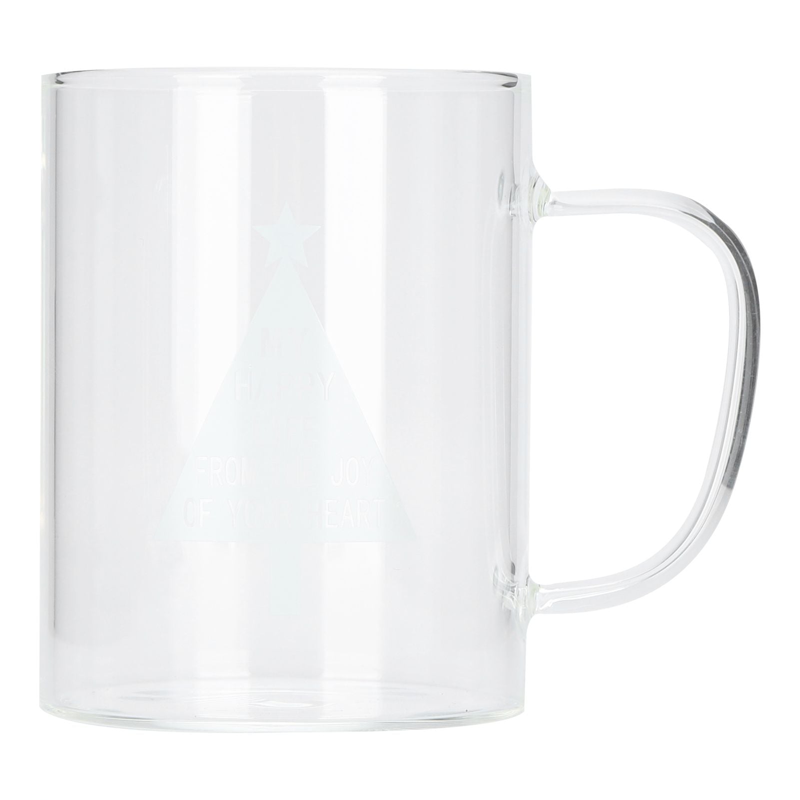 350ml Transparent Milk Cup Coffee Mug Tea Glass Drinkware with Handle for Kitchen SuppliesPine