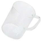 350ml Transparent Milk Cup Coffee Mug Tea Glass Drinkware with Handle for Kitchen SuppliesPine