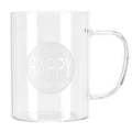 350ml Coffee Cup Transparent High Borosilicate Glass Mug with Handle for Milk Tea Beverage