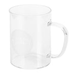 350ml Coffee Cup Transparent High Borosilicate Glass Mug with Handle for Milk Tea Beverage