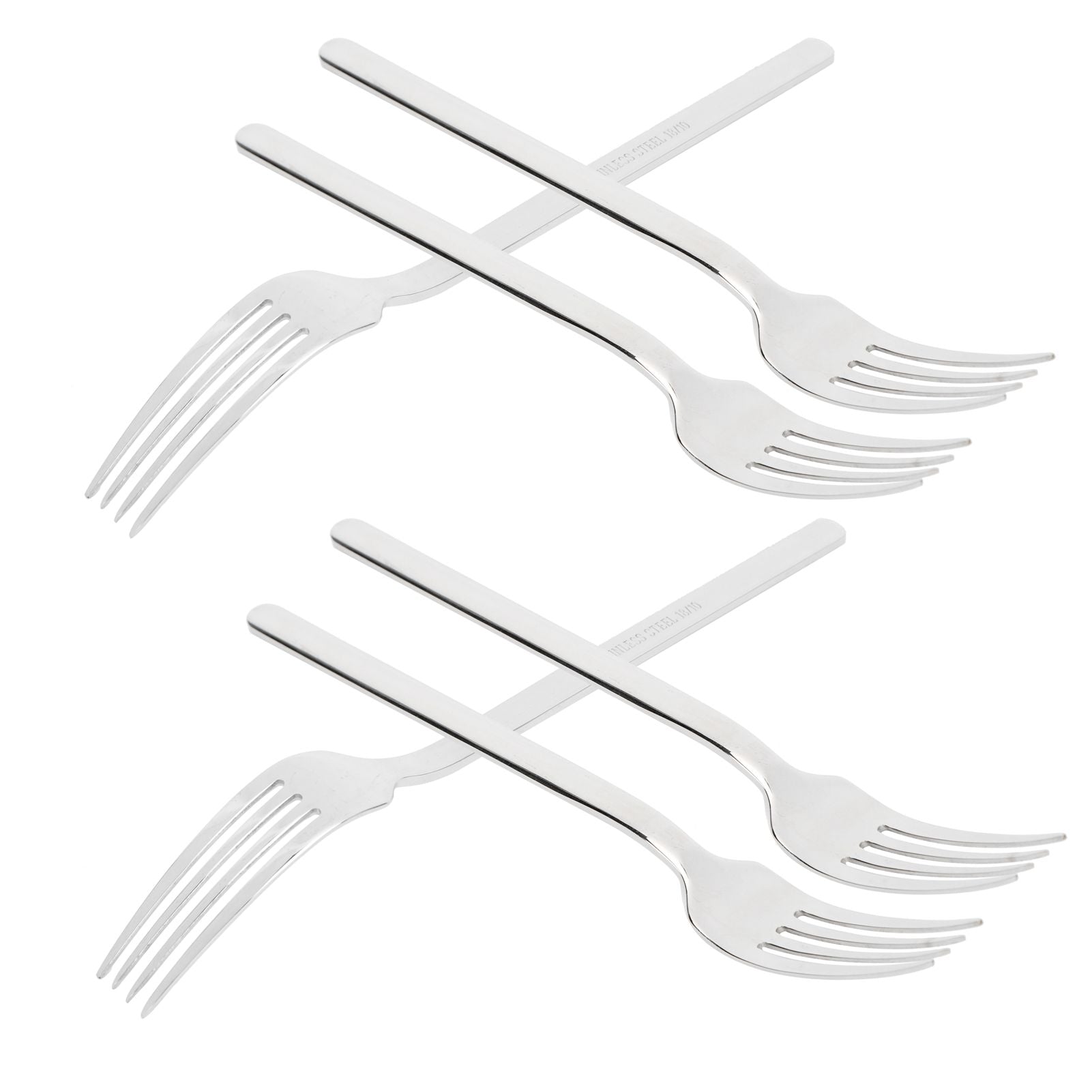 12Pcs 316 Stainless Steel Fork Dinner Fork Set Supplies for Kitchen Dining Room Daily Use