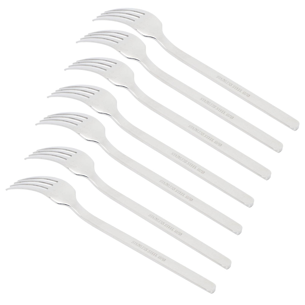 12Pcs 316 Stainless Steel Fork Dinner Fork Set Supplies for Kitchen Dining Room Daily Use