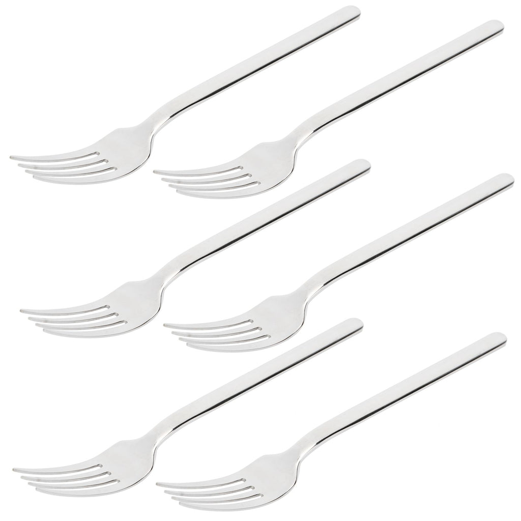 12Pcs 316 Stainless Steel Fork Dinner Fork Set Supplies for Kitchen Dining Room Daily Use