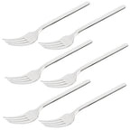12Pcs 316 Stainless Steel Fork Dinner Fork Set Supplies for Kitchen Dining Room Daily Use
