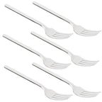 12Pcs 316 Stainless Steel Fork Dinner Fork Set Supplies for Kitchen Dining Room Daily Use