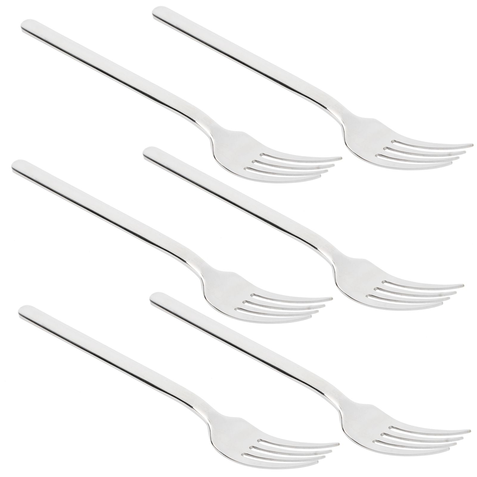 12Pcs 316 Stainless Steel Fork Dinner Fork Set Supplies for Kitchen Dining Room Daily Use