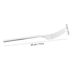 12Pcs 316 Stainless Steel Fork Dinner Fork Set Supplies for Kitchen Dining Room Daily Use